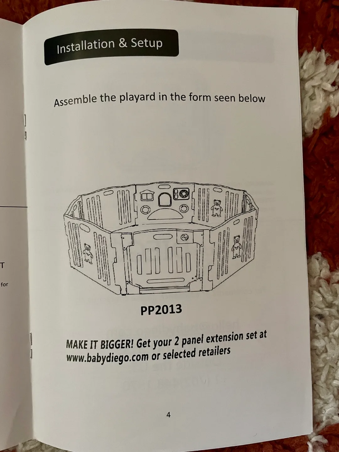 Indoor/Outdoor Baby Diego Playard & Activity Centre/playpen image indicator(8)