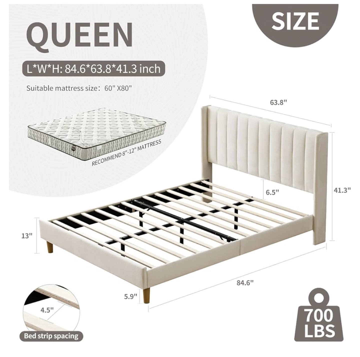 Bedframe *Moving Sale* - photo 5