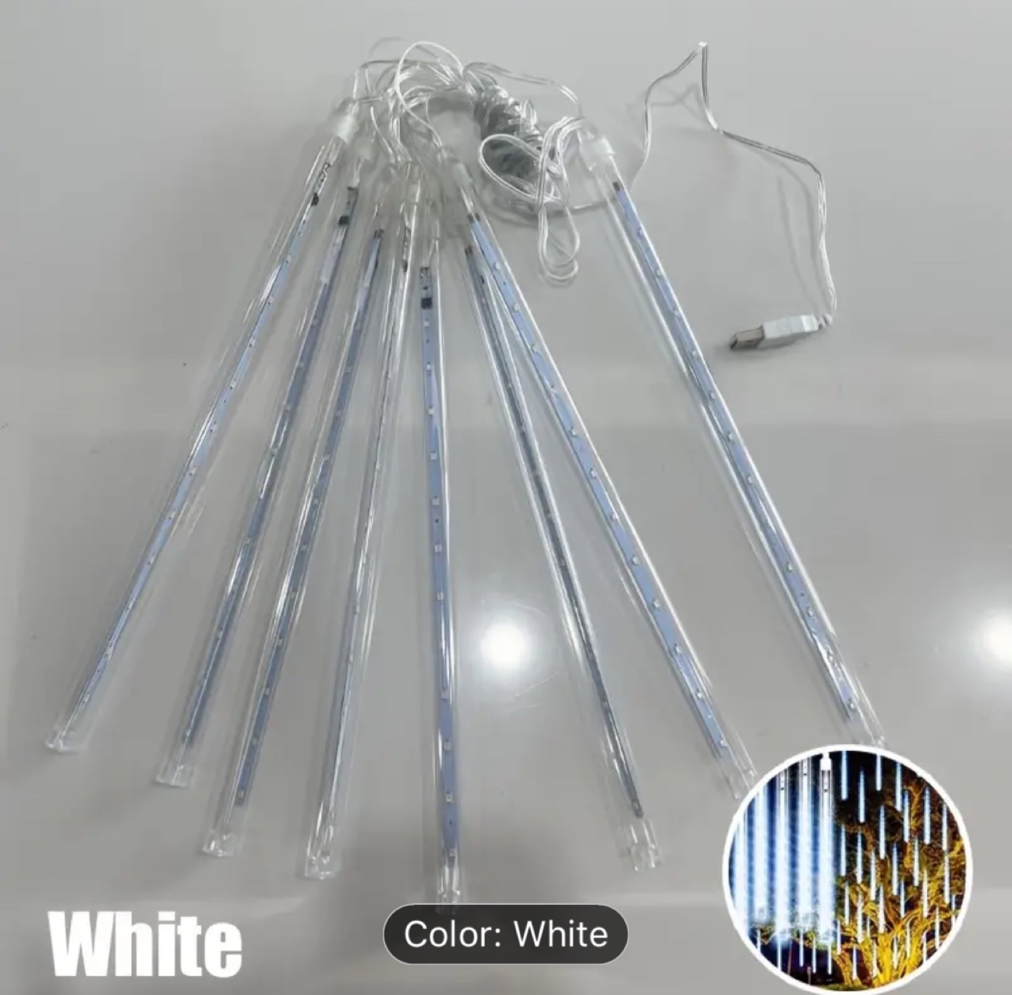 LED Meteor Shower Lights - photo 2