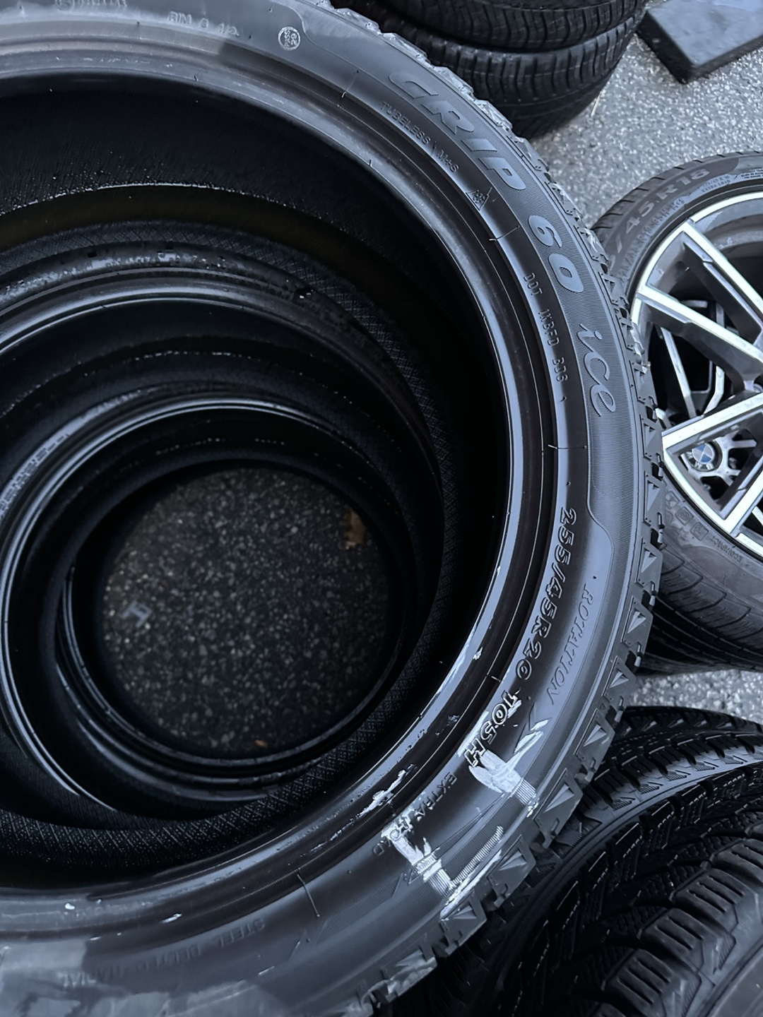 255/45/R20 Winter Tires Barely used