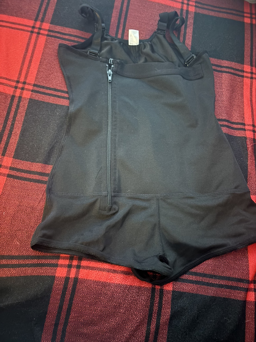 Black Body Shaper with Zipper