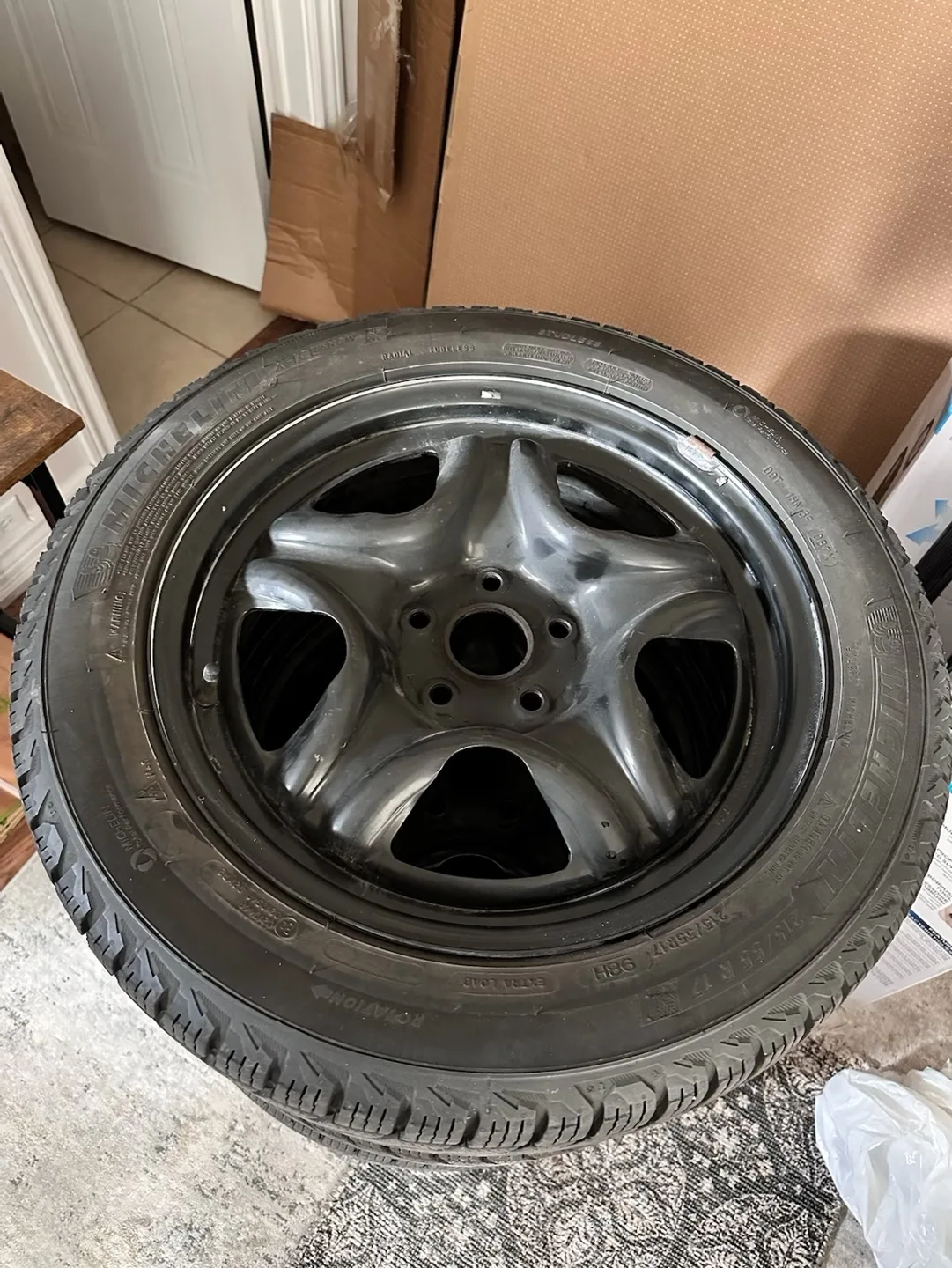 Winter tires 2022. Used only for one season. image indicator(2)