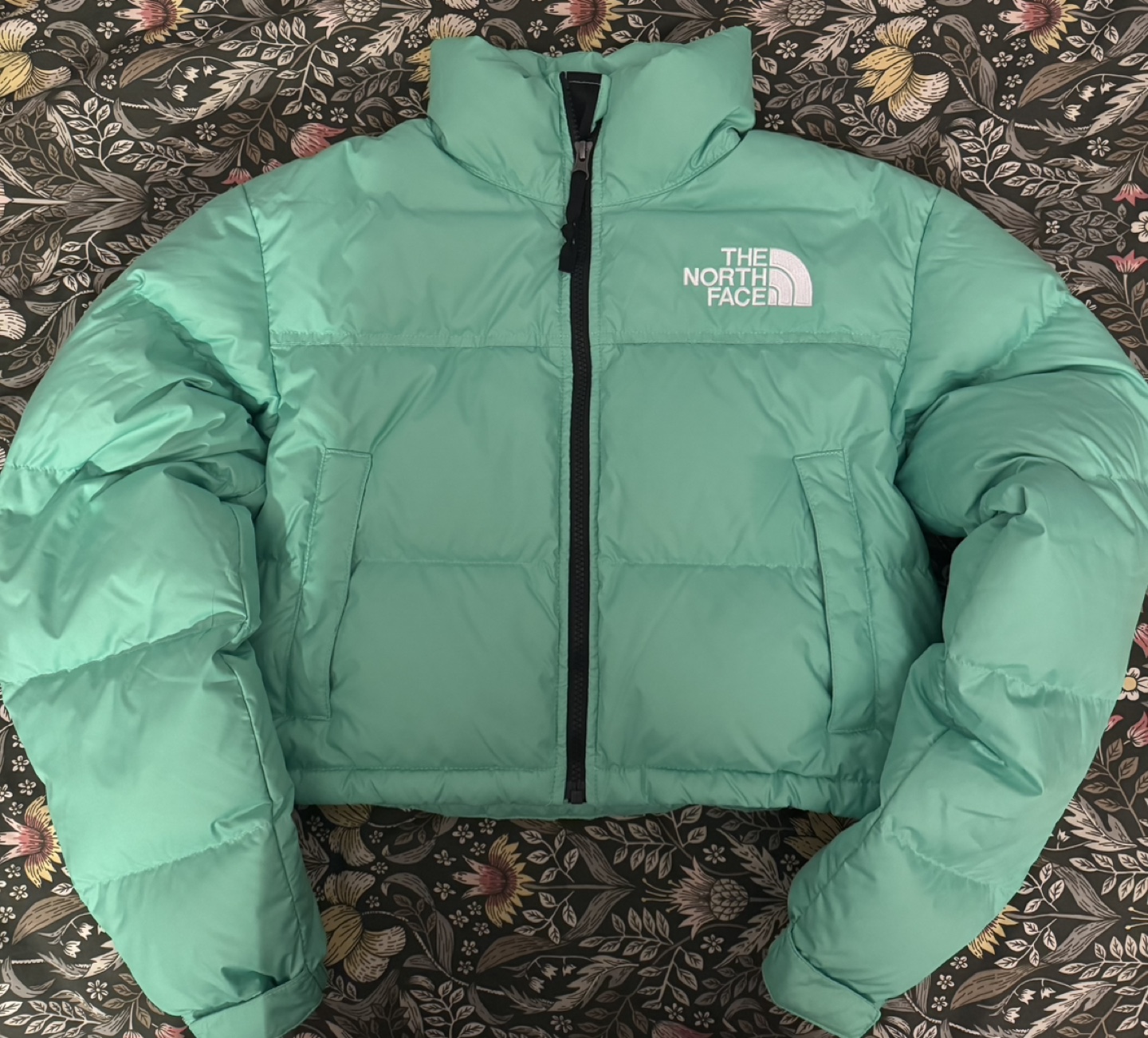 The North Face Women's Green Puffer Jacket