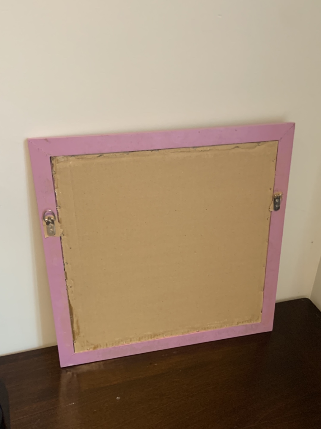 Light Purple framed mirror - photo 2