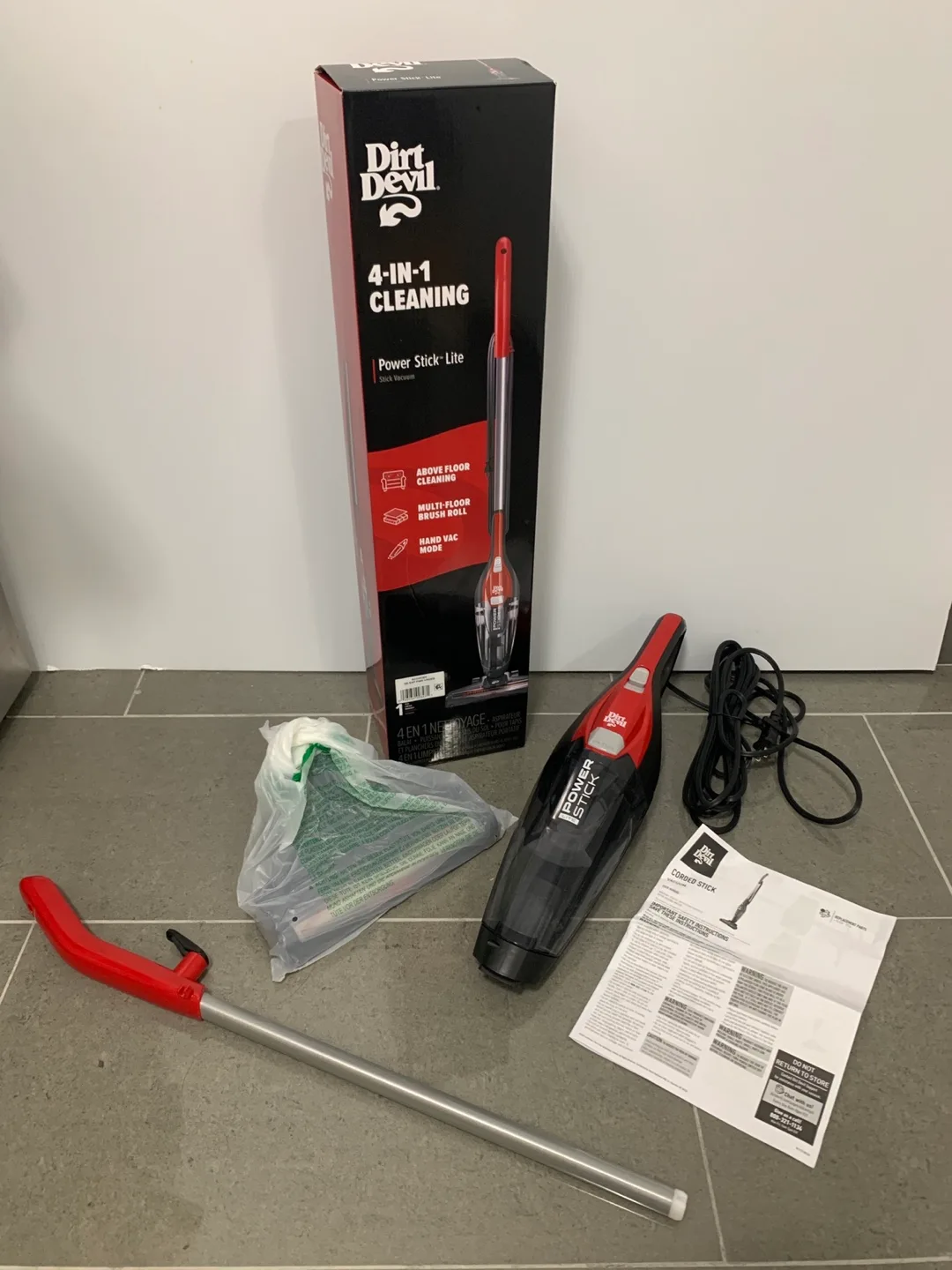 4-in-1 Vacuum Dirt Devil Power Stick Lite image indicator(4)