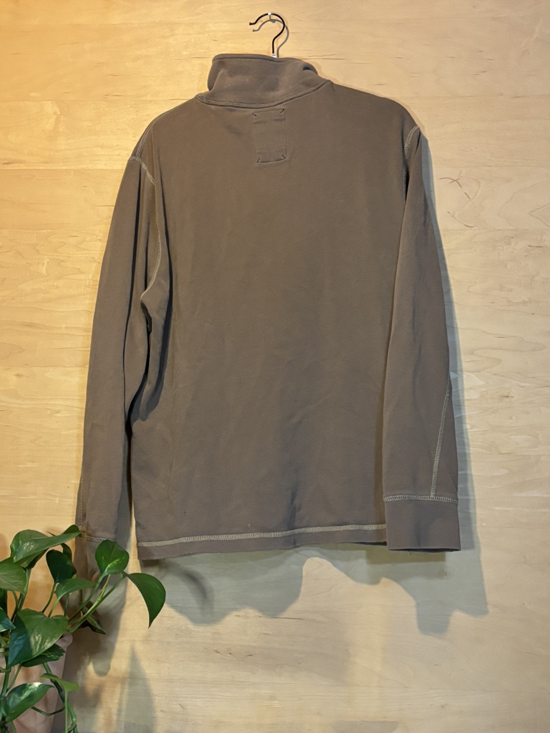 1 sweatshirt 2 quarter zips bundle Champion and Timberland - photo 2