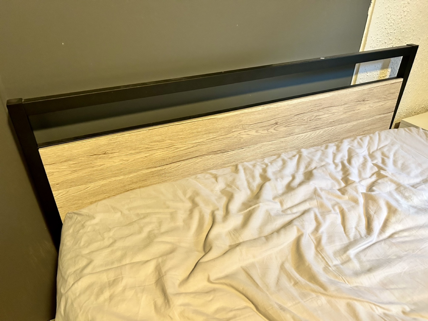 Metal Bed Frame with Headboard - photo 2
