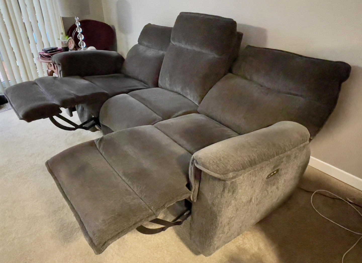 Lay-Z-Boy Power Reclining Sofa Only - photo 3