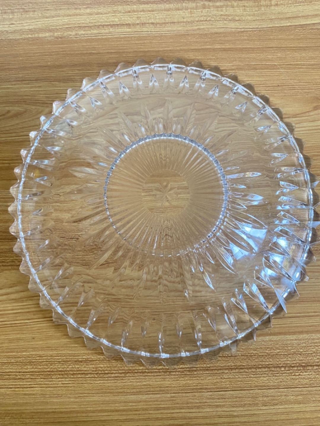 BOTH: Large Crystal Serving Bowl and Plater - photo 5
