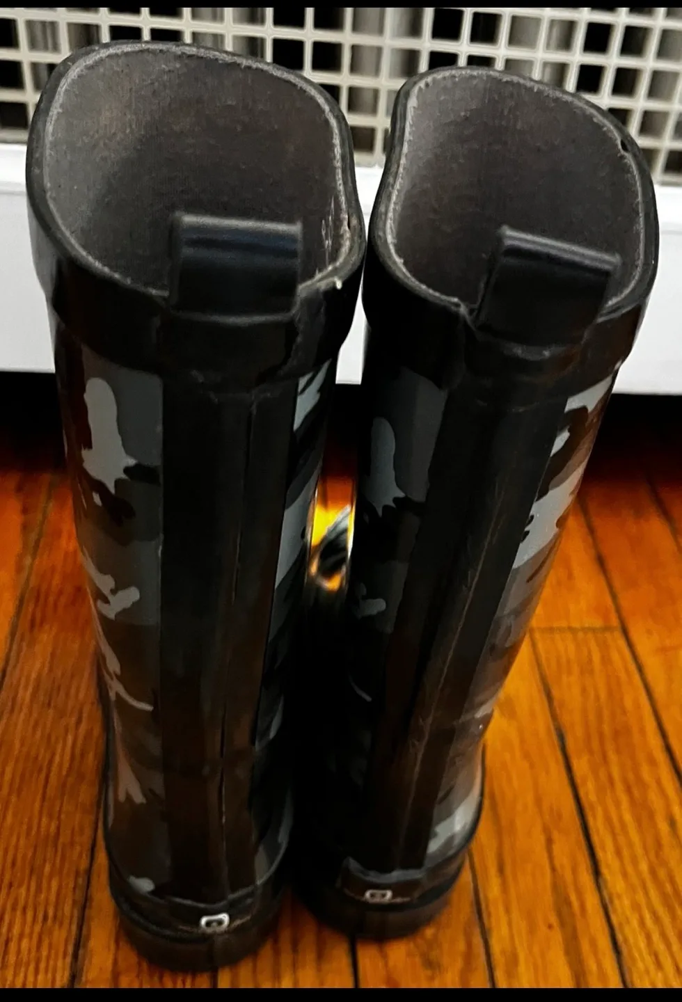 Outbound Kids Waterproof Camo Rubber Rain Boots, Size 11 image indicator(3)