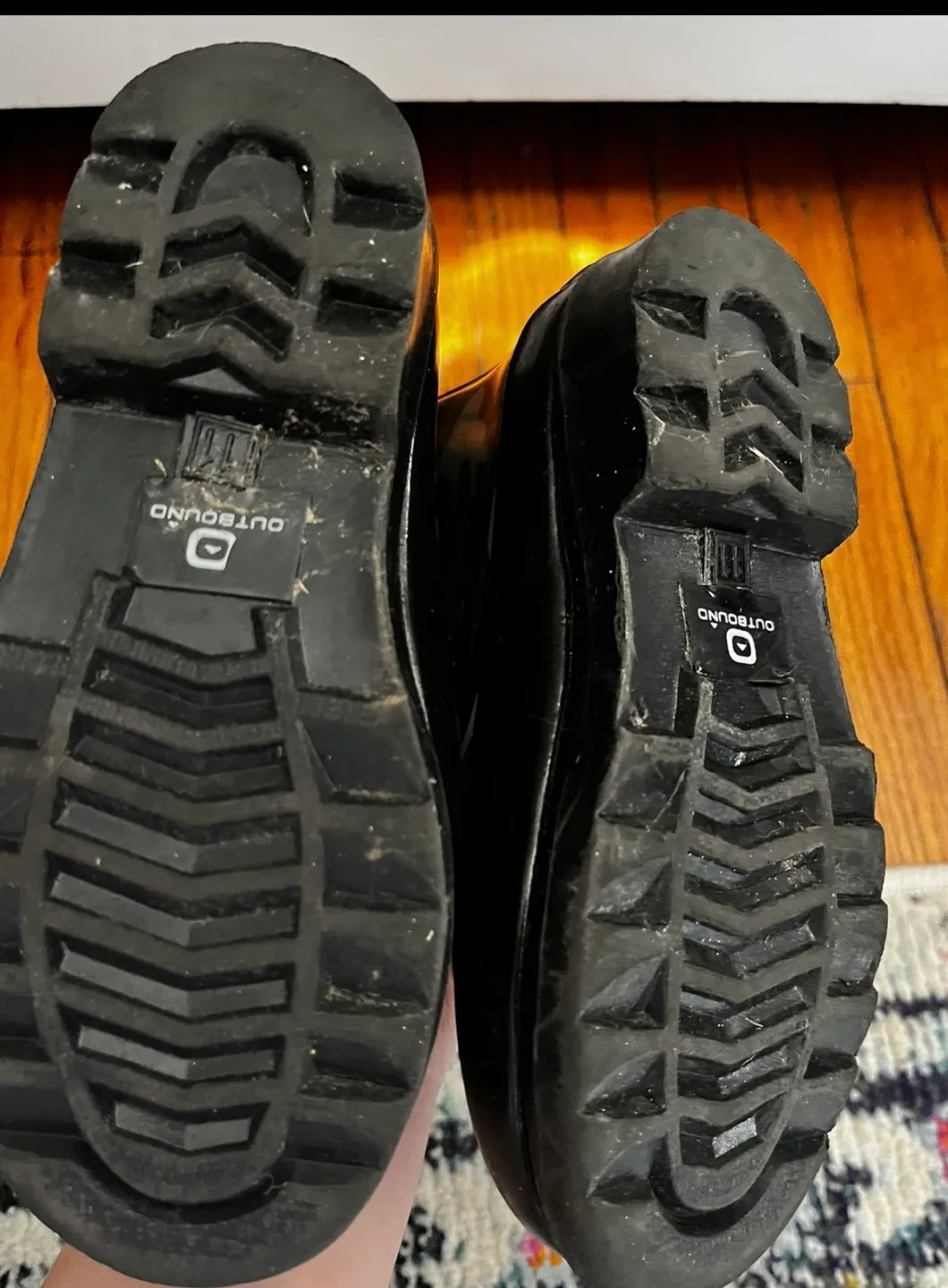 Outbound Kids Waterproof Camo Rubber Rain Boots, Size 11 image indicator(8)