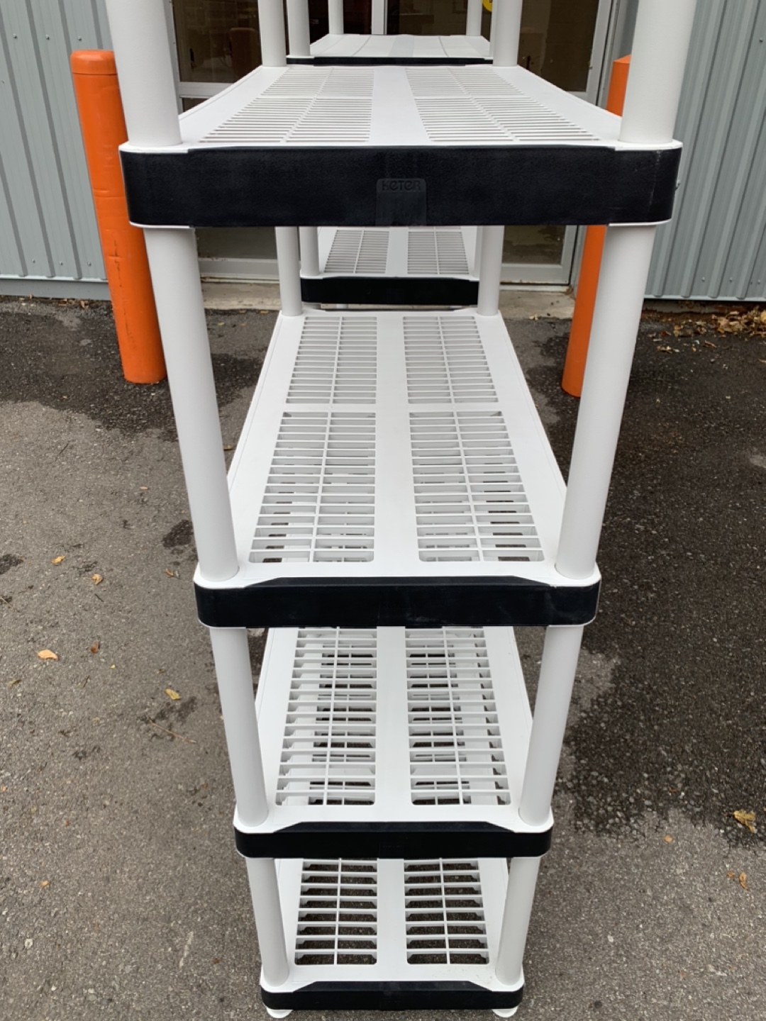 2x 5-Shelf Storage Units - photo 4