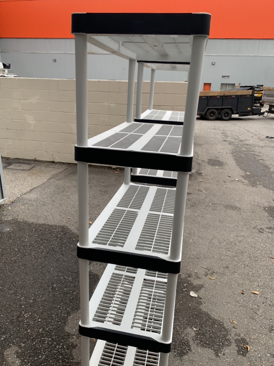 2x 5-Shelf Storage Units - photo 5