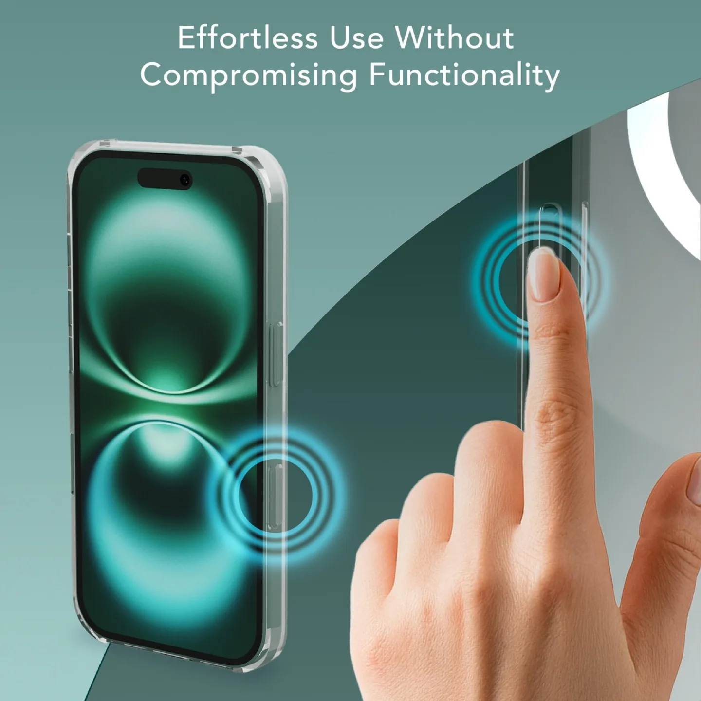 Apple iPhone 16 Transparent Clear Case Shockproof MagSafe image indicator(3)