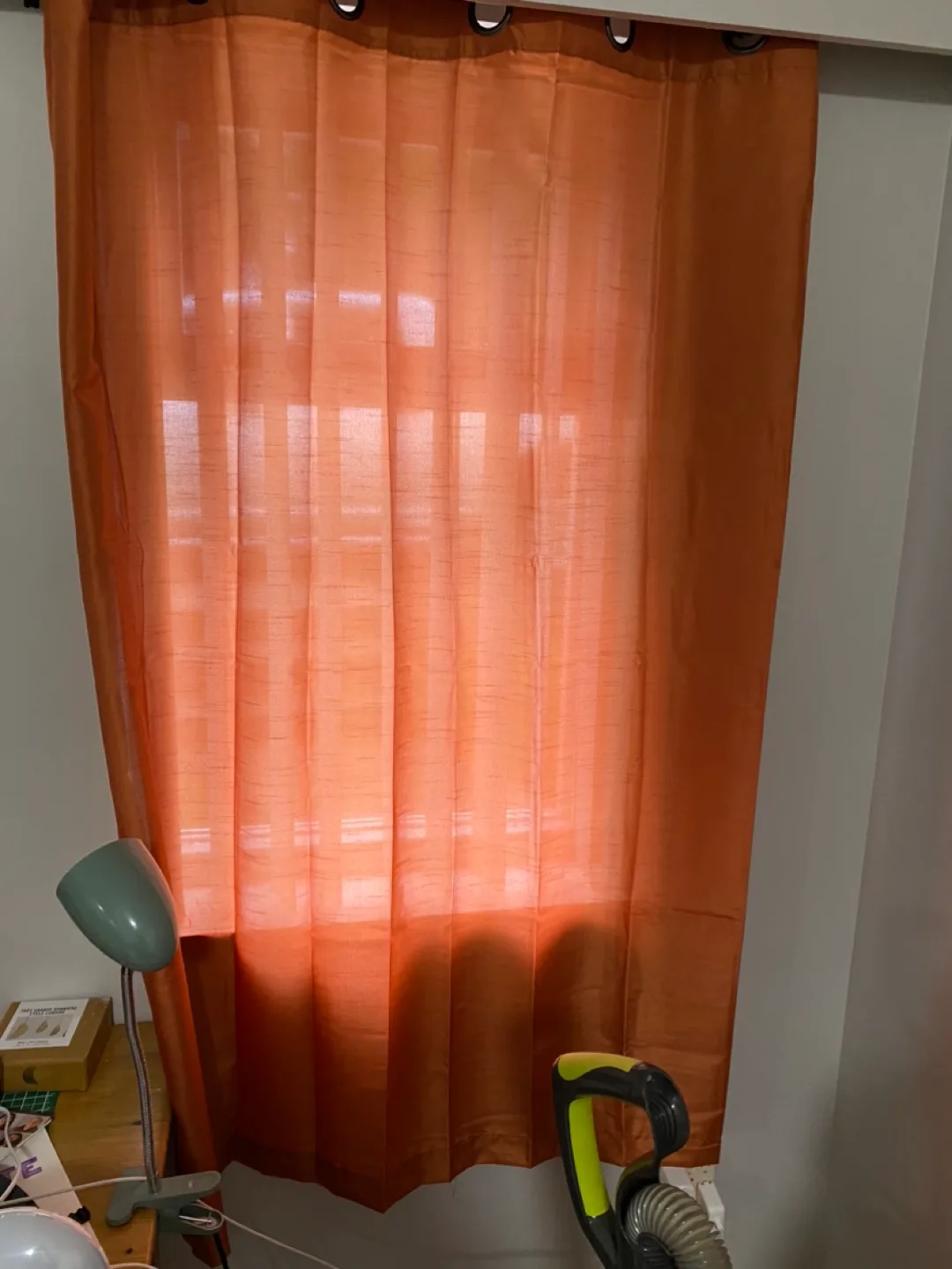 Mainstays Faux Silk Grommet Panel Curtains image indicator(2)