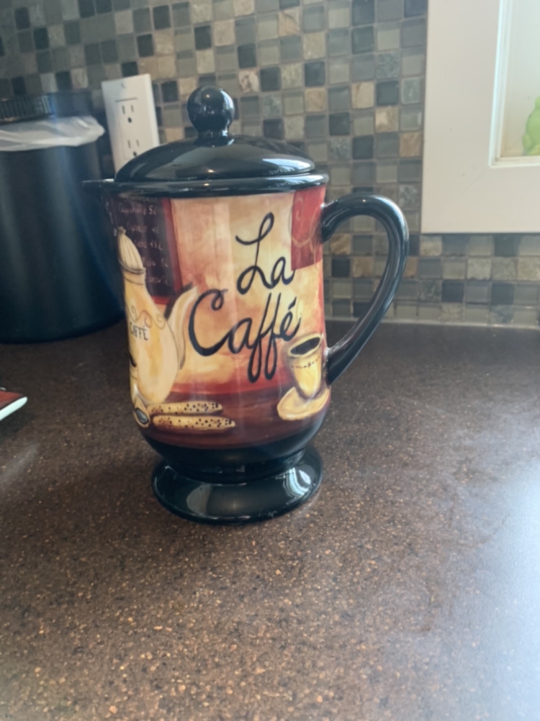 La Caffe Coffee Pot and Tray Set - photo 3