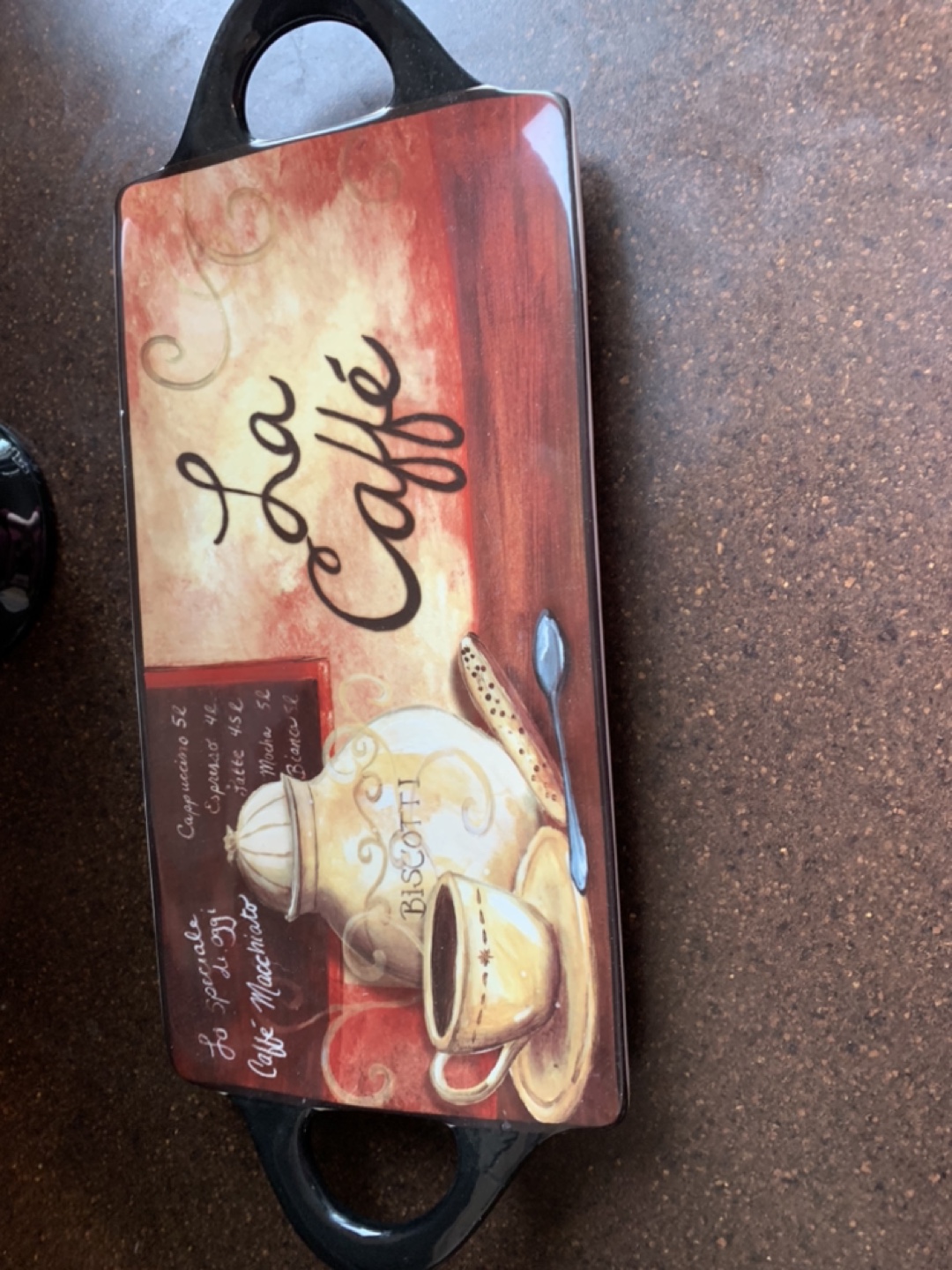 La Caffe Coffee Pot and Tray Set - photo 4