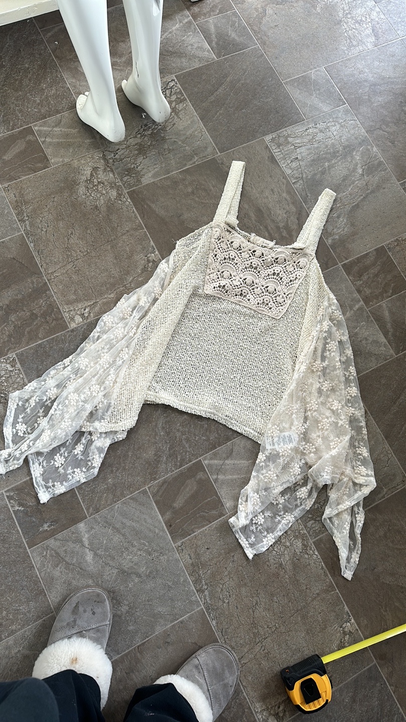 a'reve Crochet Knit Top - photo 2