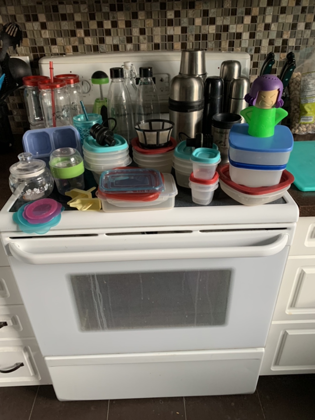 Large Lot of Food Storage Containers