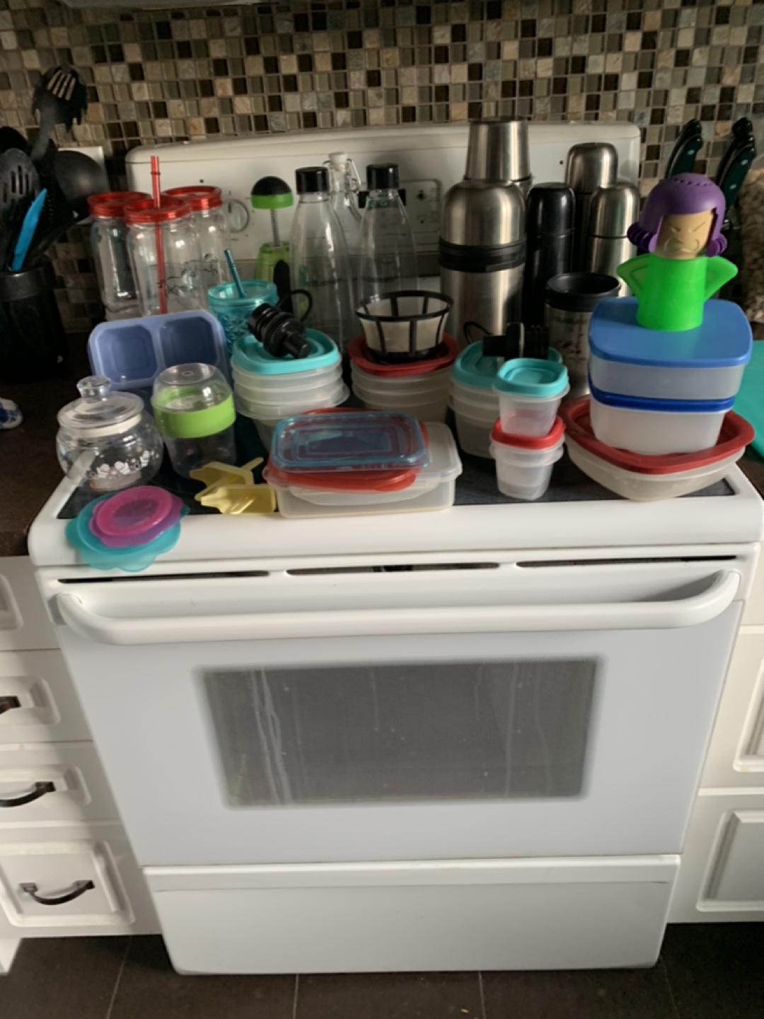 Large Lot of Food Storage Containers - photo 2