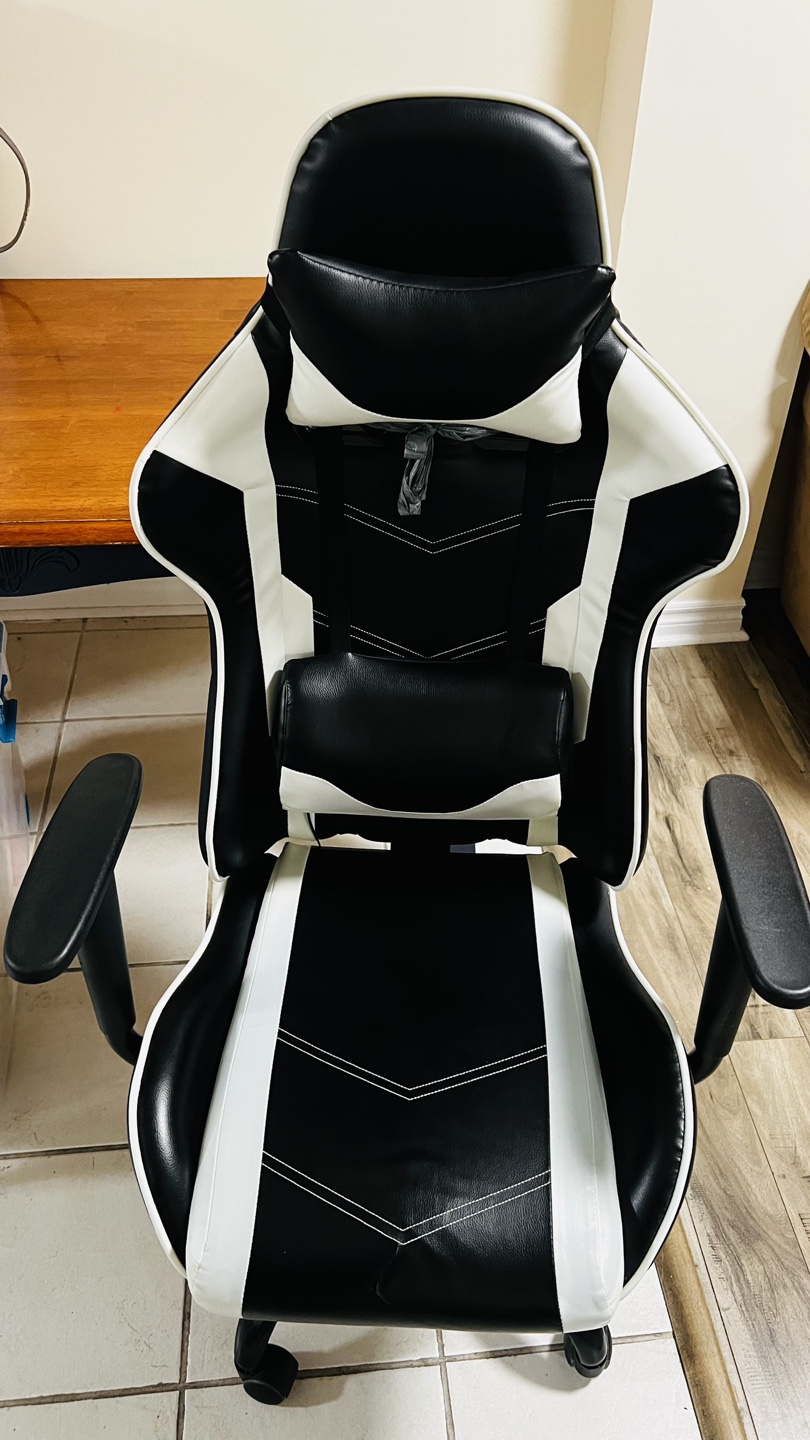 Gaming / Office Chair - Black and White - photo 3