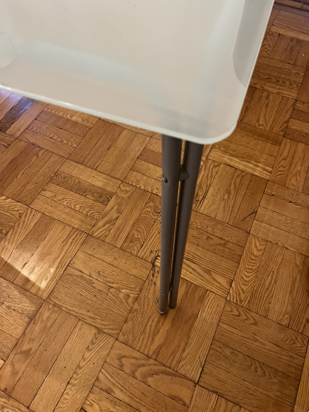 Free ikea Glass Table with Metal Legs - photo 2
