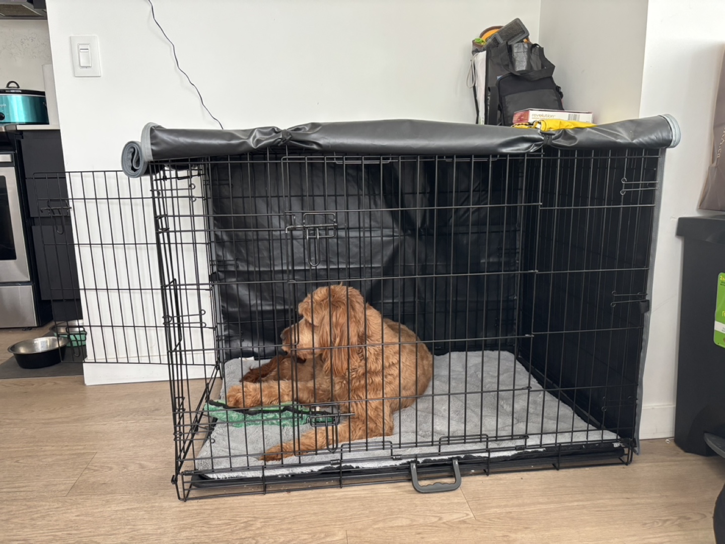 Dog Crate with Cover - photo 3