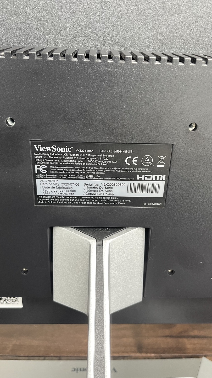 ViewSonic VX3276-MHD 32-inch Monitor - photo 2