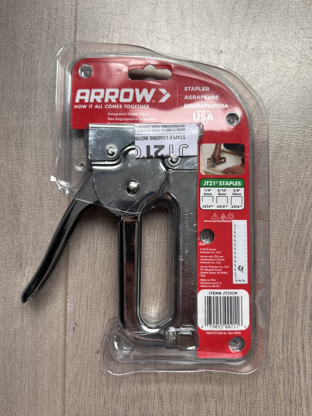Arrow JT21C Stapler Gun