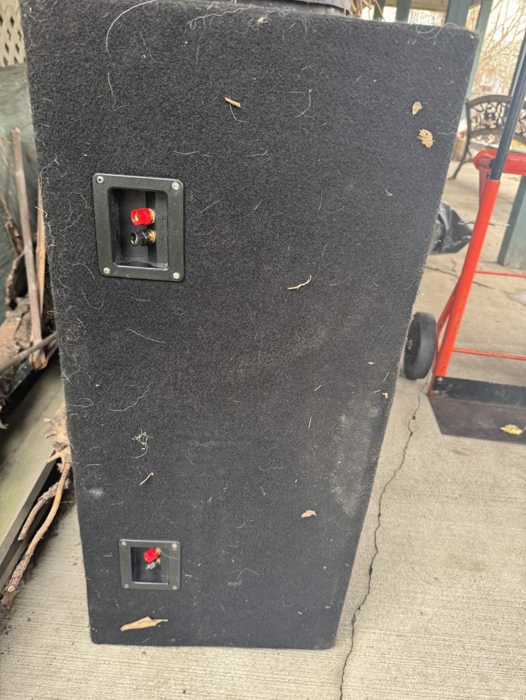 Dual 10 inch ported Subwoofer Box