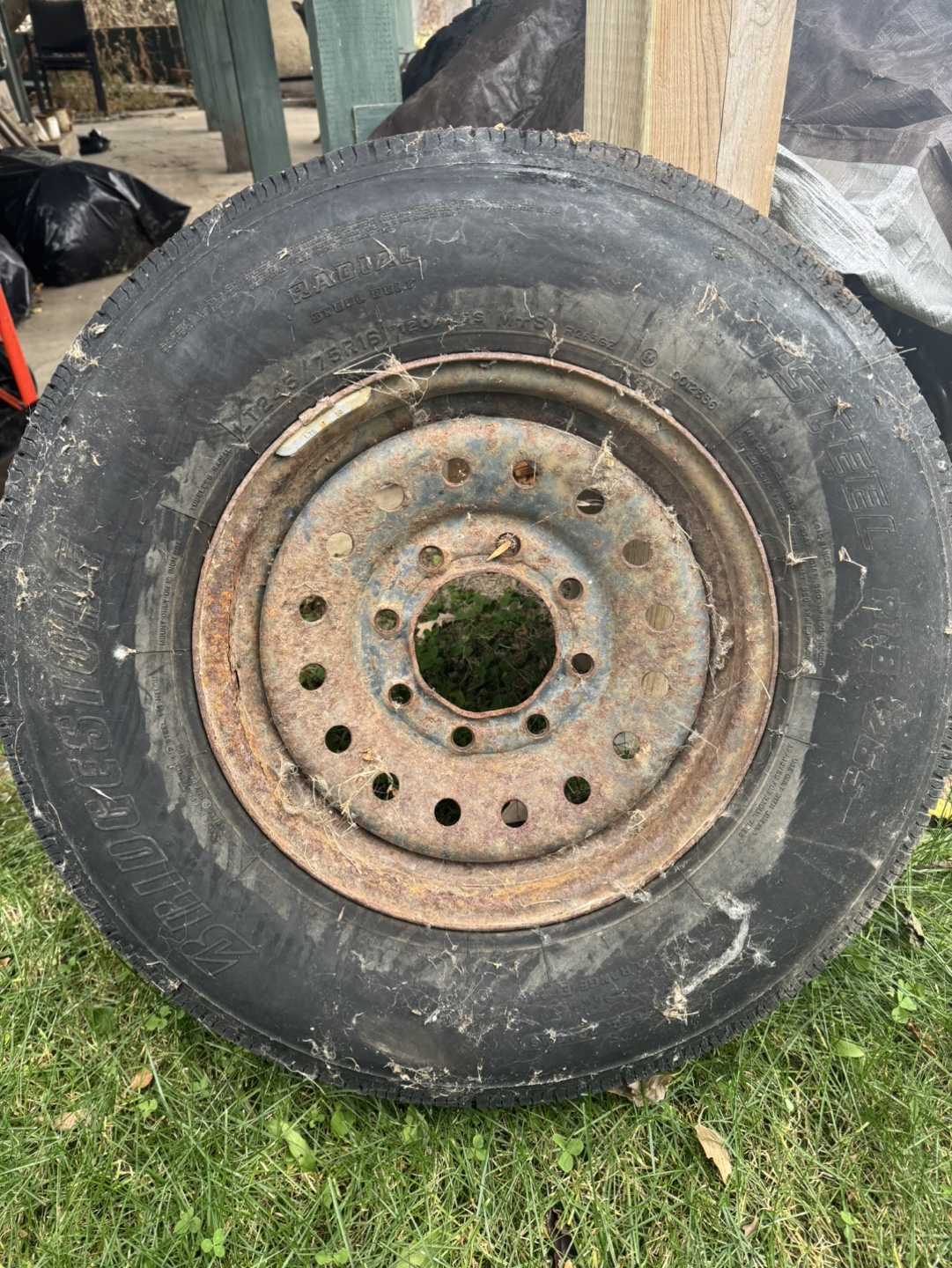 LT 245/65R16 Chevy 8 bolt spare Tire