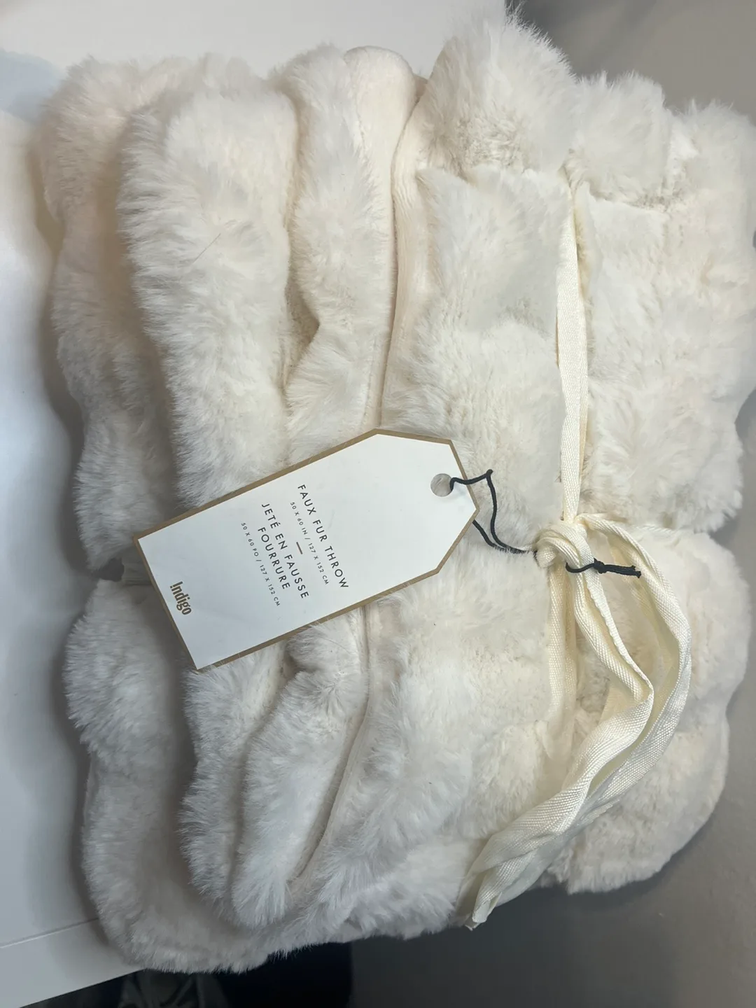 Faux Fur Throw Blanket thumbnail
