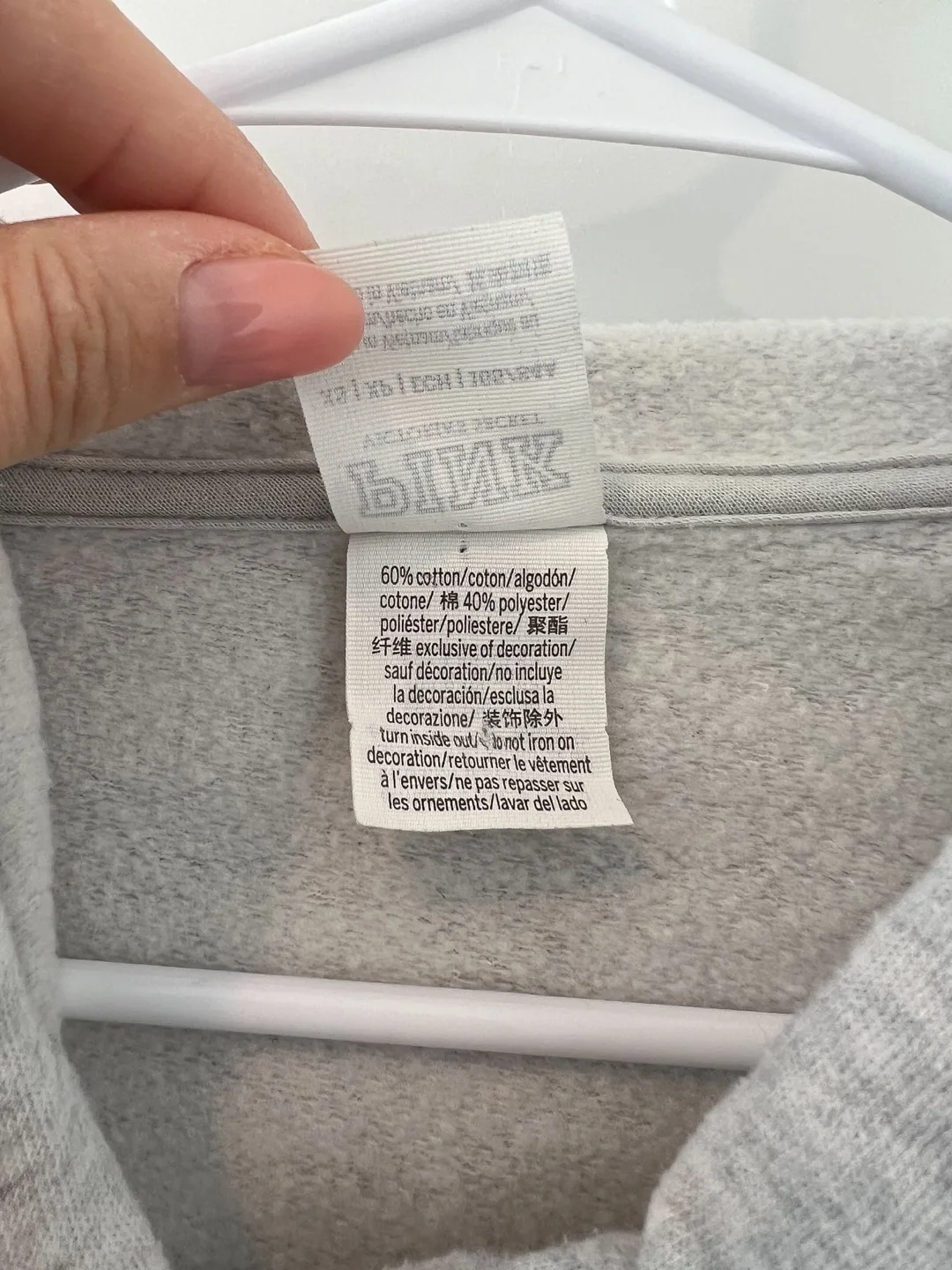 Victoria’s Secret PINK Brand New grey hoodie image indicator(5)