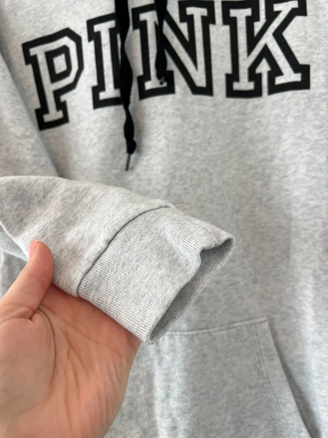 Victoria’s Secret PINK Brand New grey hoodie image indicator(7)