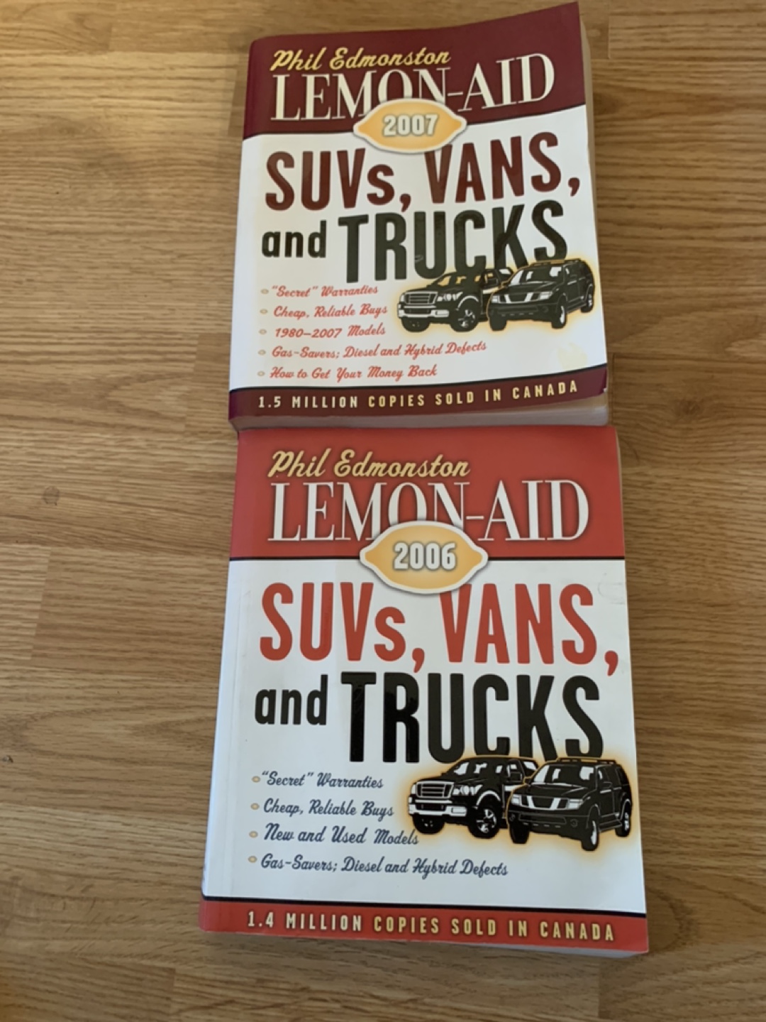 LEMON AID AUTOMOTIVE BOOKS