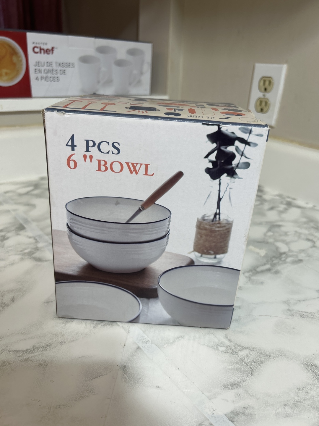 4 Pack 6"  Bowls