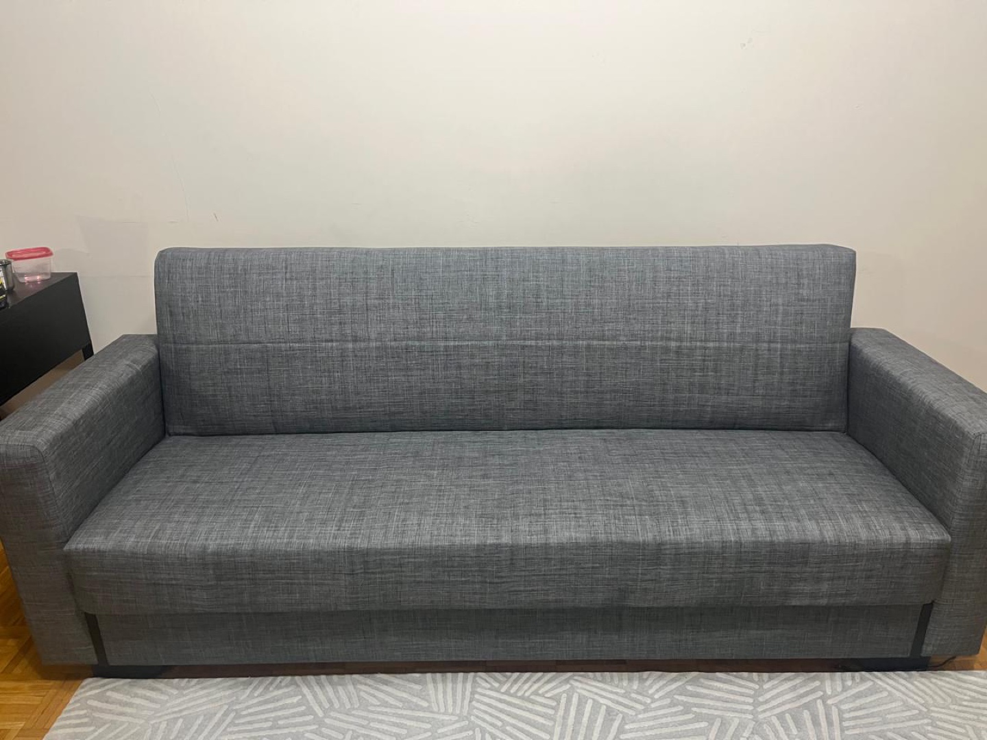 Grey Futon Sofa Bed