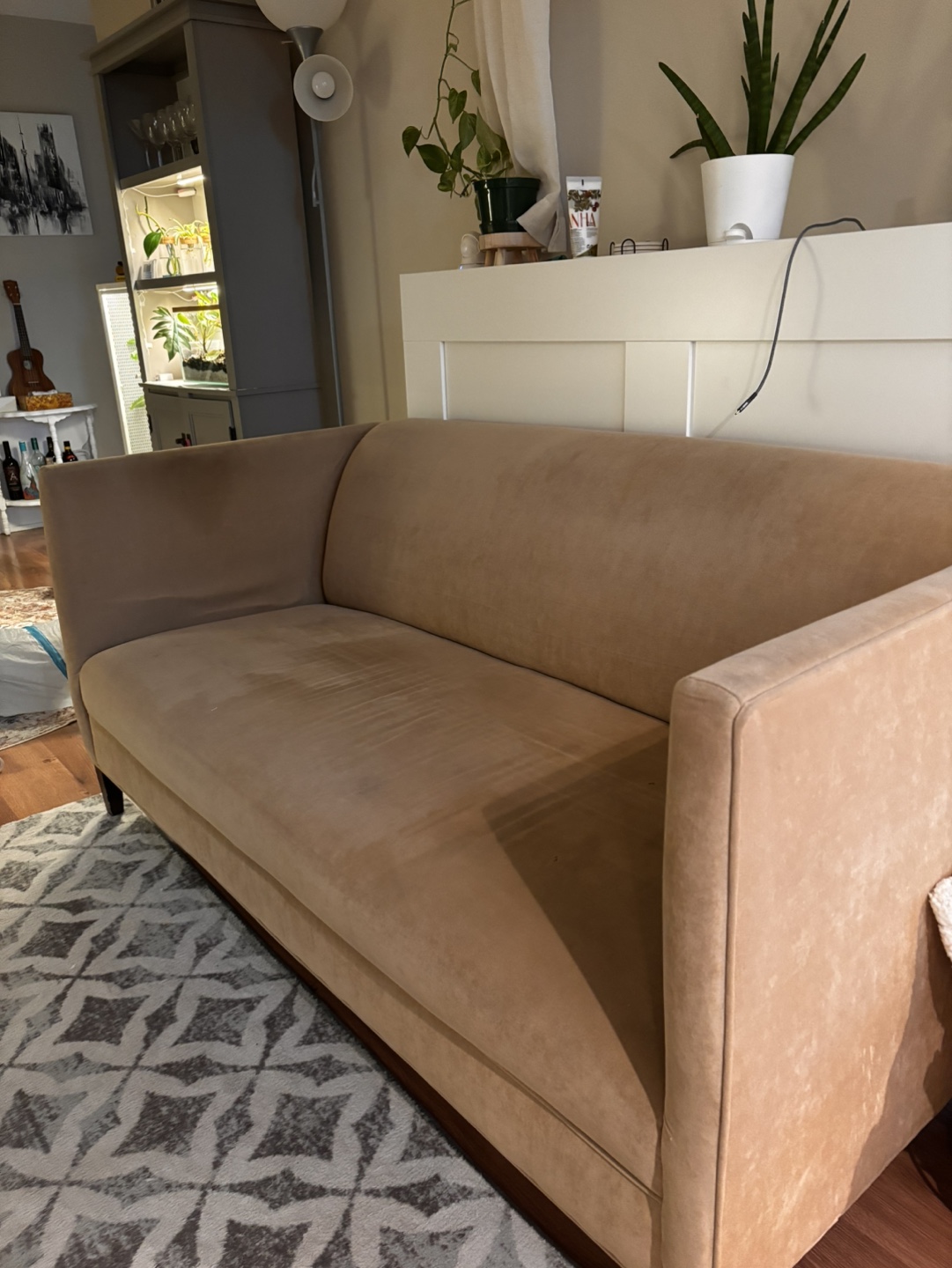 Beige / coffee Sofa #freecycle