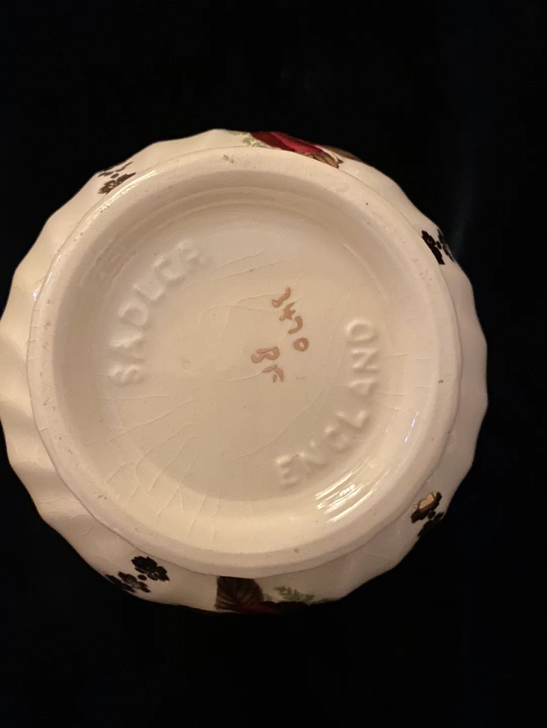 Circa 1940s Sadler Cream & Sugar Set image indicator(5)