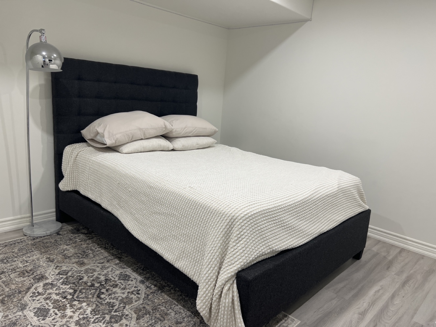 Double Bed Frame with Headboard
