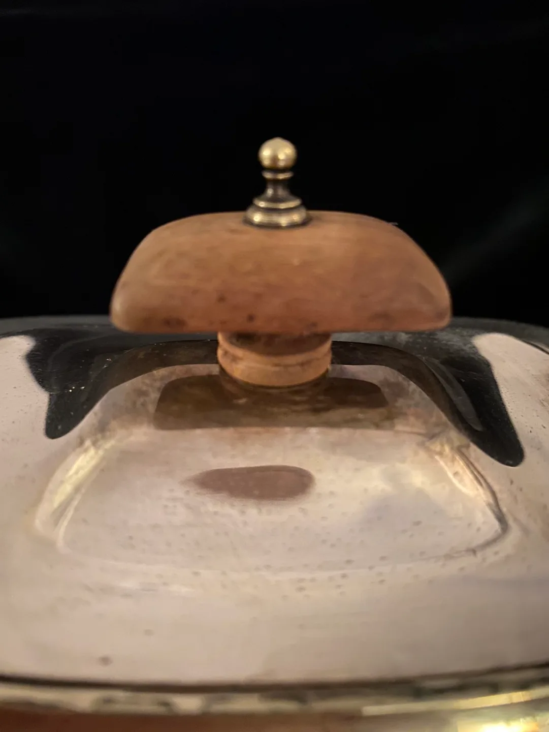 Art Deco Silver Teapot with Wood Handle image indicator(3)