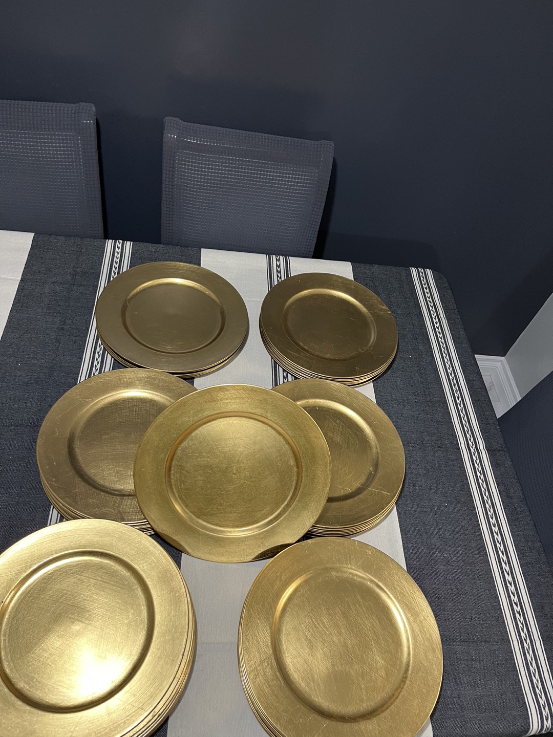 Gold Charger Plates