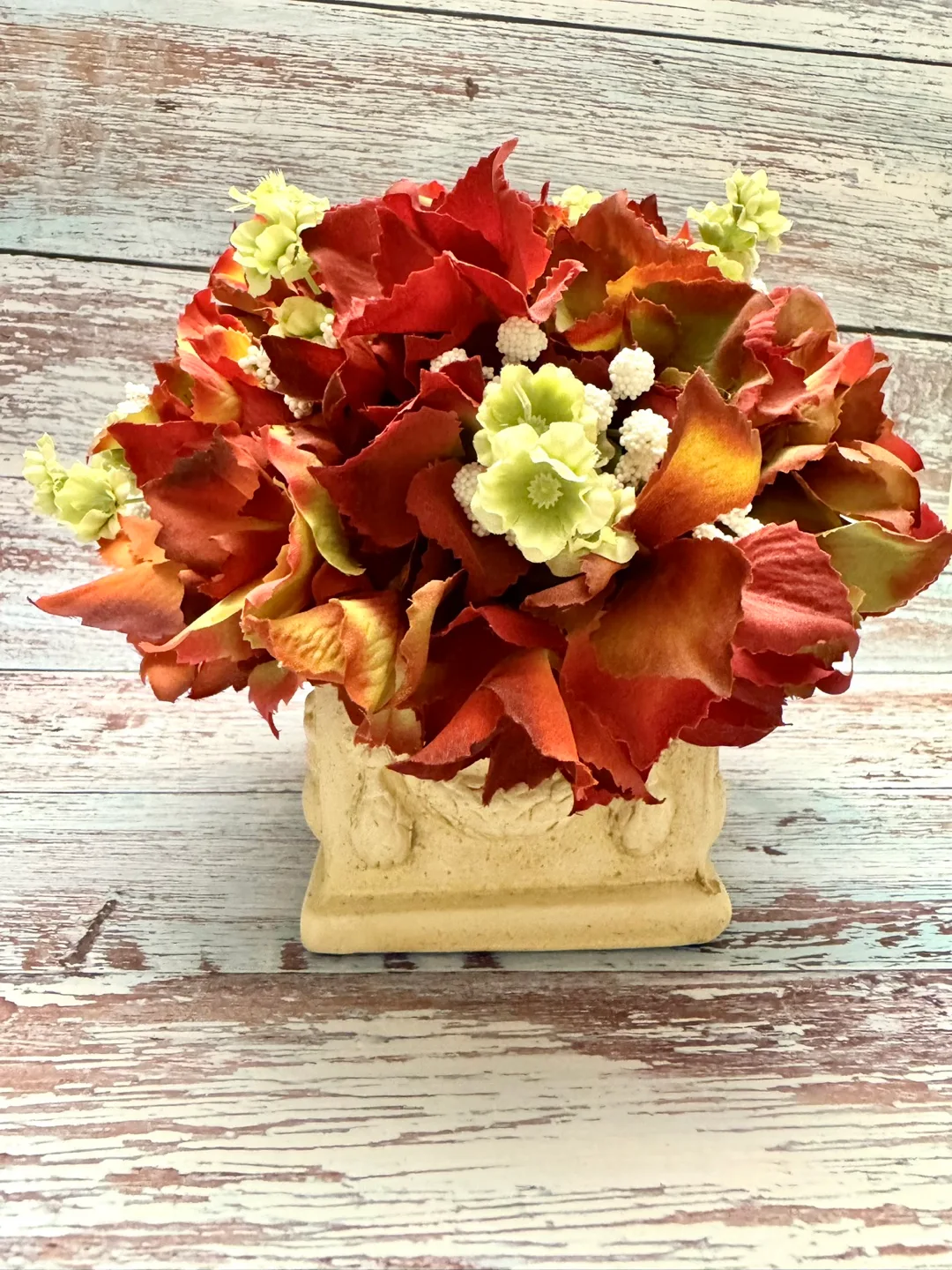 Artificial Hydrangea Flower Arrangement image indicator(3)