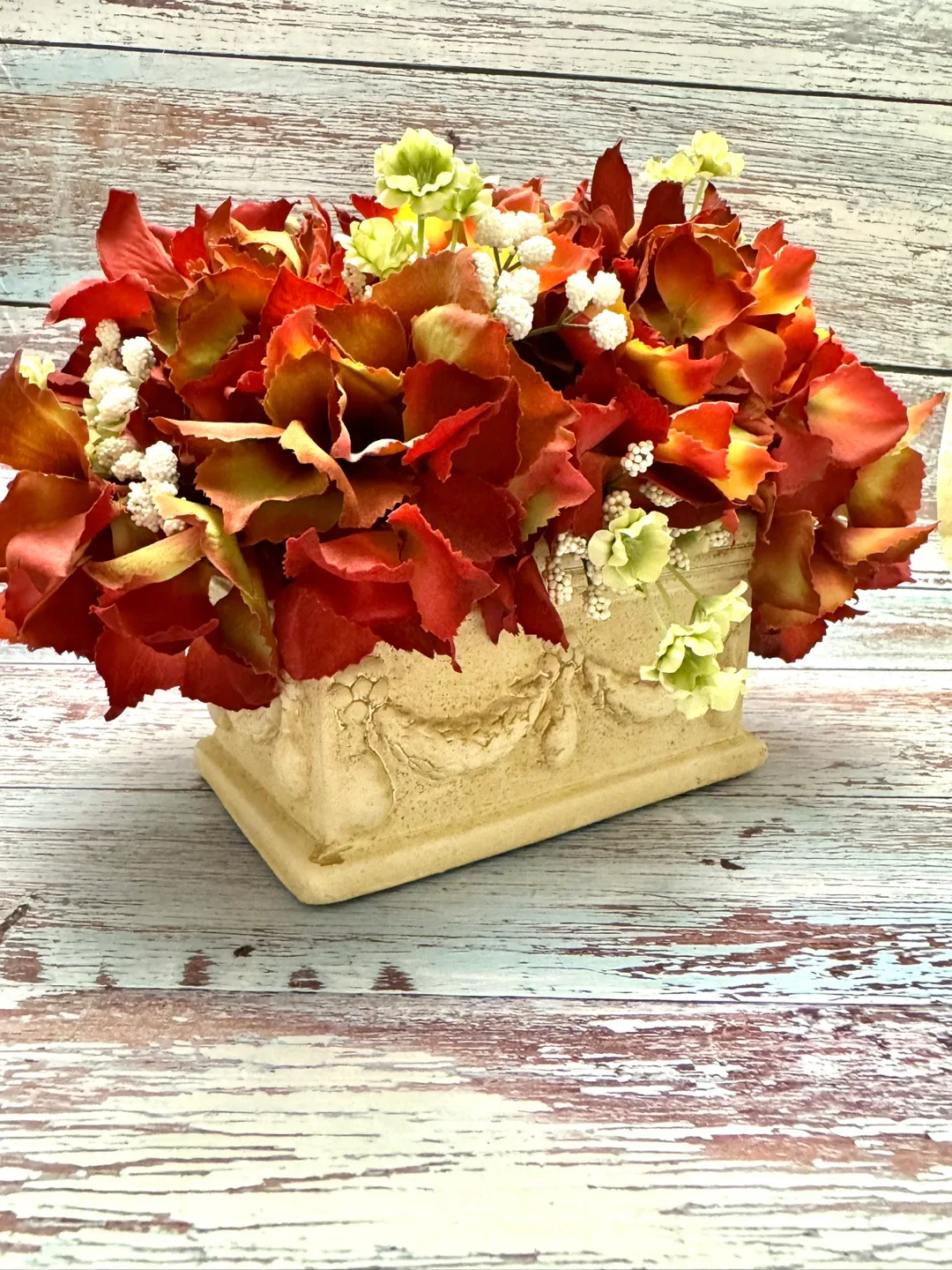 Artificial Hydrangea Flower Arrangement image indicator(2)