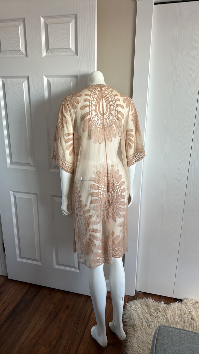 Rebellion Embroidered Kimono Duster - photo 4