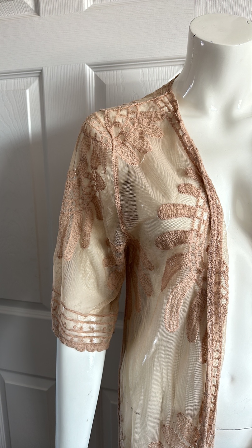 Rebellion Embroidered Kimono Duster - photo 3