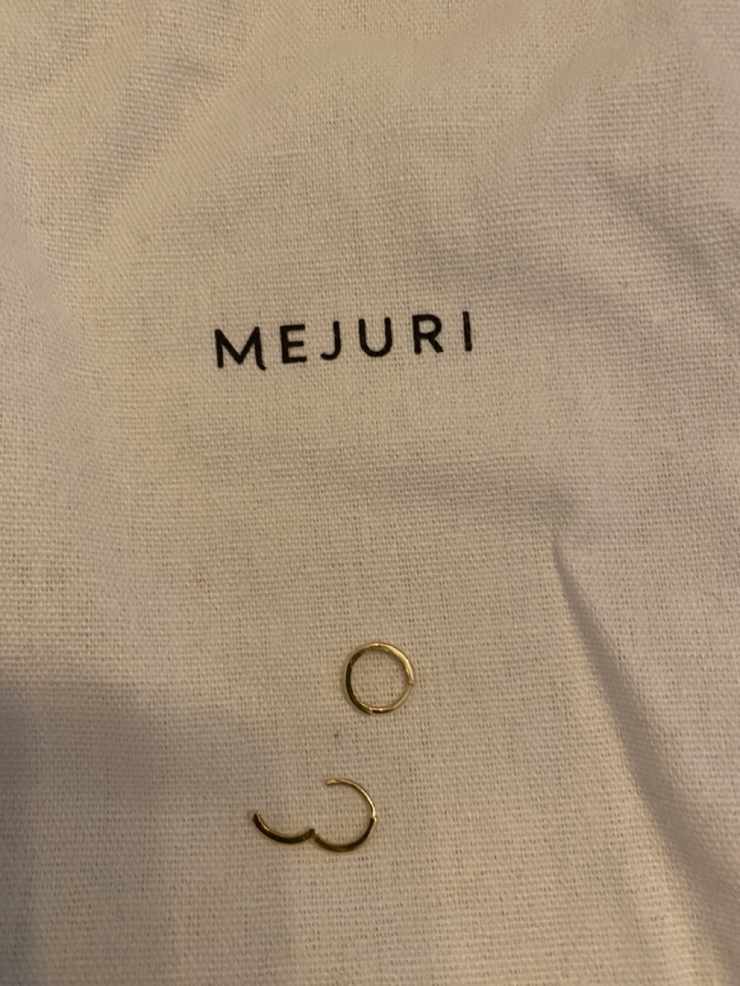 MEJURI Gold Hoop Earrings - photo 2