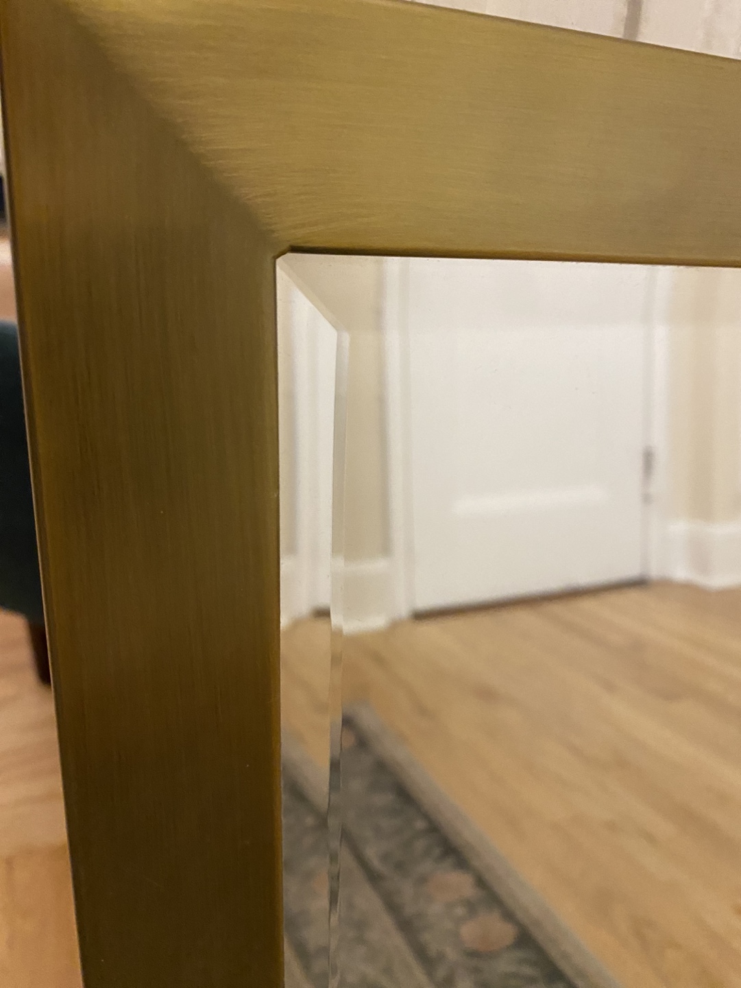 Pottery Barn Gold Mirror - photo 3