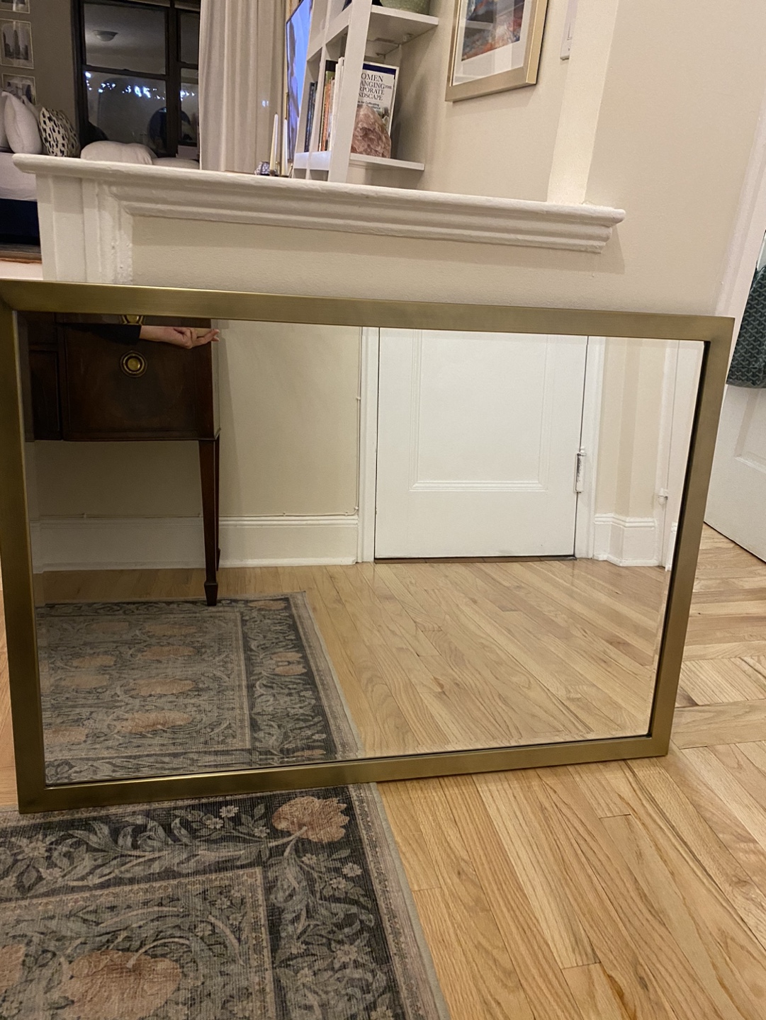Pottery Barn Gold Mirror - photo 2