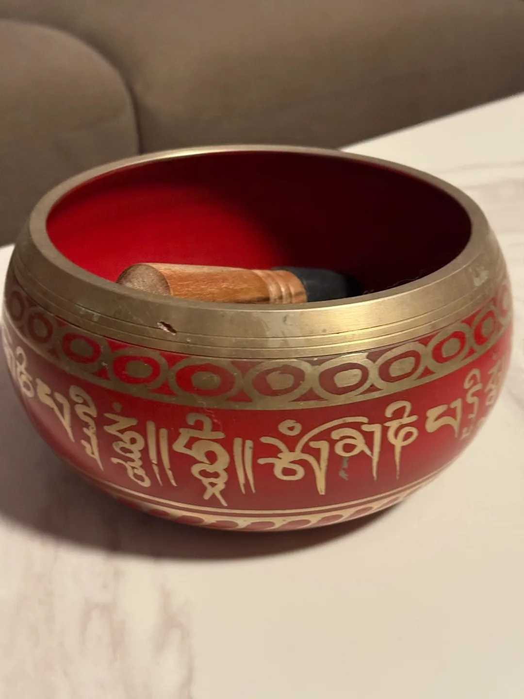 Singing Bowl with Striker image indicator(2)